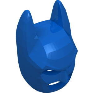 10113 - Minifigure, Headgear Mask Batman Cowl (Angular Ears, Pronounced Brow)