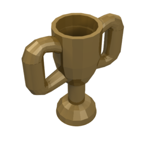 10172 - Minifigure, Utensil Trophy Cup Small