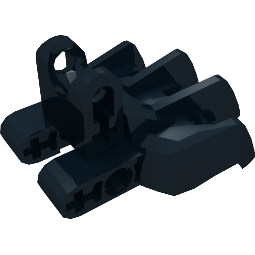 15367 - Hero Factory Foot with Four Short Claws and Ball Joint Socket