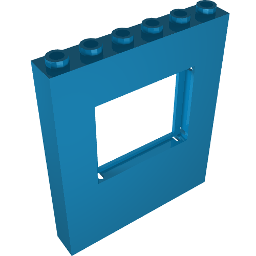 15627 - Panel 1 x 6 x 6 with Window
