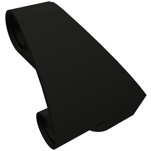 2395 - Technic, Panel Curved # 9 3 x 3 Tapered Left