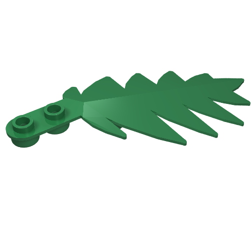 2518 - Plant, Tree Palm Leaf Large 10 x 5