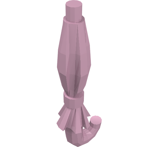 27150 - Minifigure, Utensil Umbrella Folded