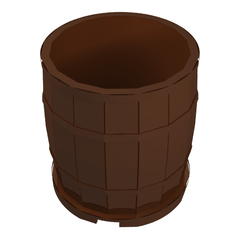30139 - Container, Barrel 4 x 4 x 3.5