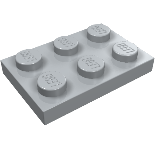 3021 - Plate 2 x 3