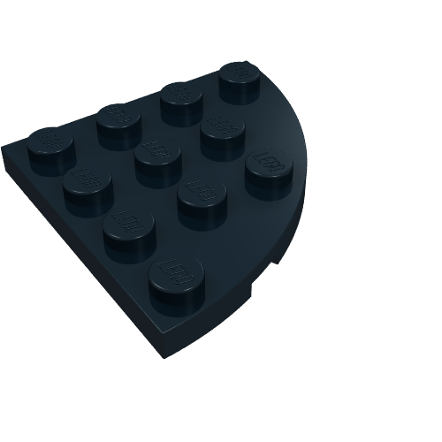30565 - Plate, Round Corner 4 x 4