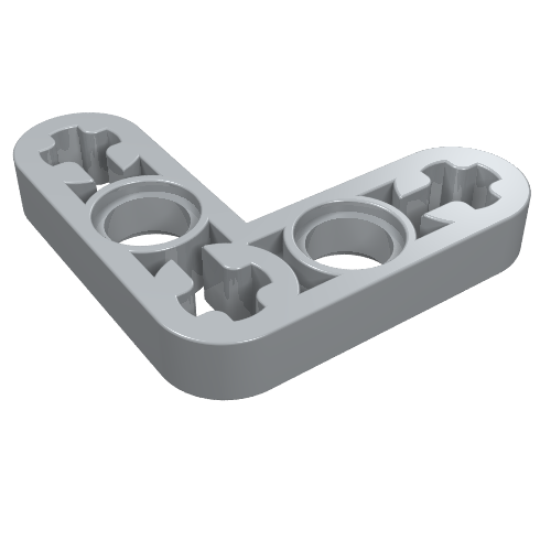 32056 - Technic, Liftarm, Modified Bent Thin L-Shape 3 x 3