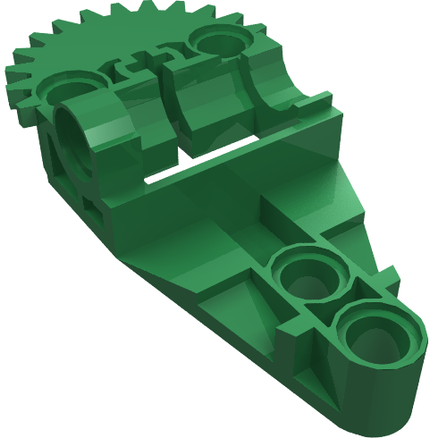 32166 - Technic, Gearbox Half