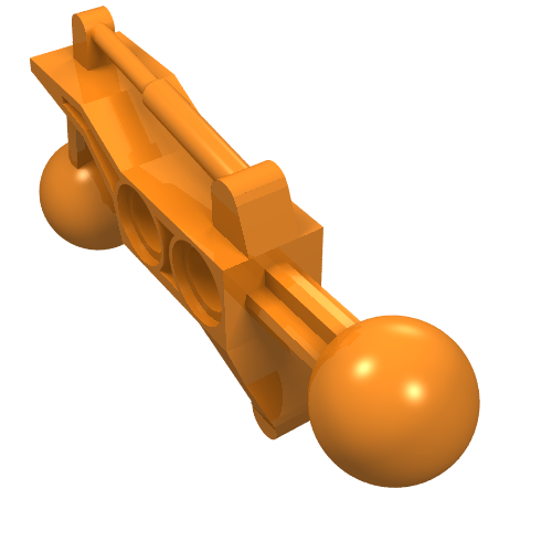 32173 - Technic Ball Joint 2 x 7 with 2 Ball Joint