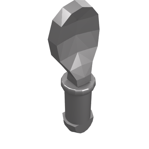 34173 - Minifigure, Utensil Spoon - Handle with Round End