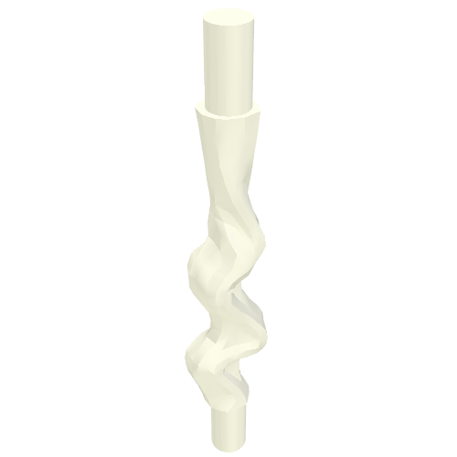 36083a - Minifigure, Weapon Web Effect, Long and Narrow with Bar Ends
