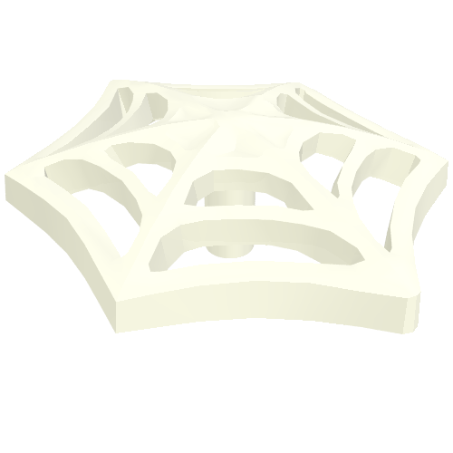 36083c - Minifigure, Weapon Web Effect, Medium with Bar on Back