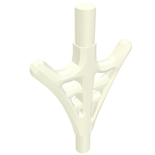 36083f - Minifigure, Weapon Web Effect, Branched with Bar Ends