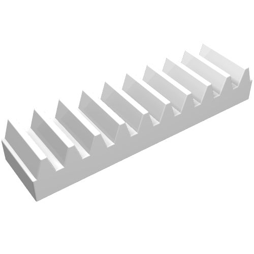 3743 - Technic, Gear Rack 1 x 4