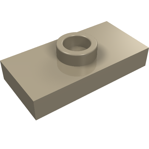 3794b - Plate, Modified 1 x 2 with 1 Stud with Groove (Jumper)