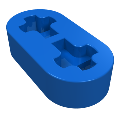41677 - Technic, Liftarm Thin 1 x 2 - Axle Holes