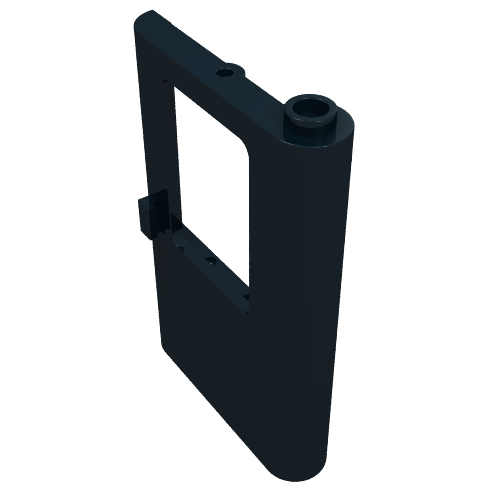 4182 - Door 1 x 4 x 5 Train Right, Thin Support at Bottom