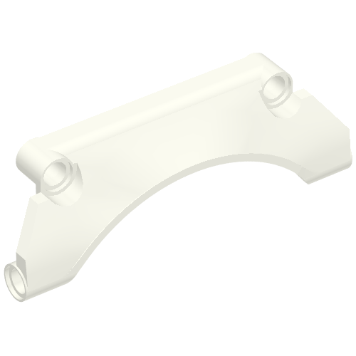 42531 - Technic, Panel Car Mudguard Arched #30 9 x 2 x 3 Straight Top