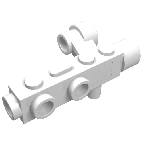 4360 - Minifigure, Utensil Camera with Side Sight (Space Gun)