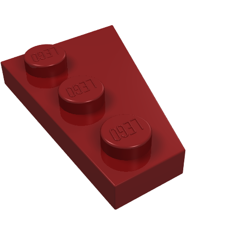 43723 - Wedge, Plate 3 x 2 Left