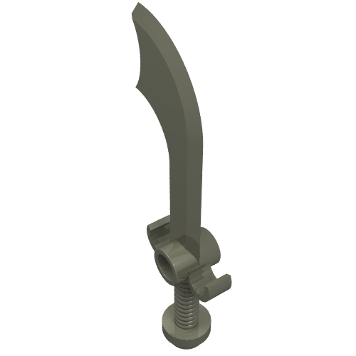 43887 - Minifigure, Weapon Sword, Scimitar