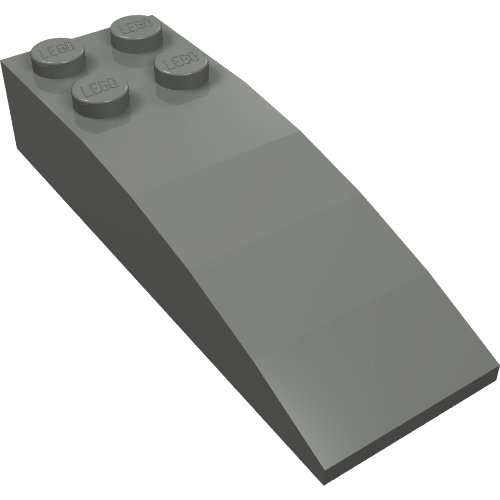 44126 - Slope, Curved 6 x 2