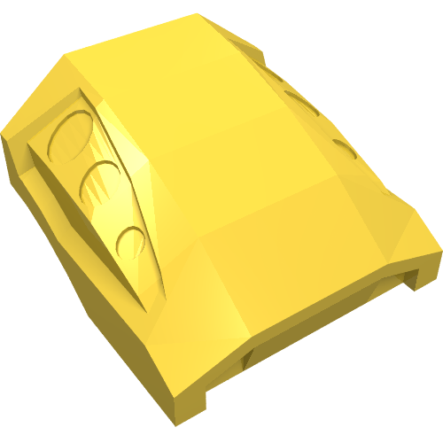 44675 - Slope, Curved 2 x 2 with Debossed Side Ports