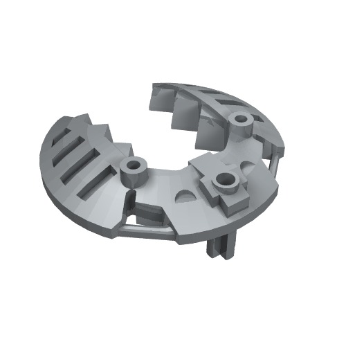 44936 - Bionicle Weapon 5 x 5 Shield with Wrench Toothed