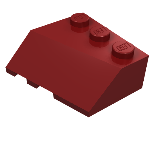 48165 - Wedge 3 x 3 Sloped Right