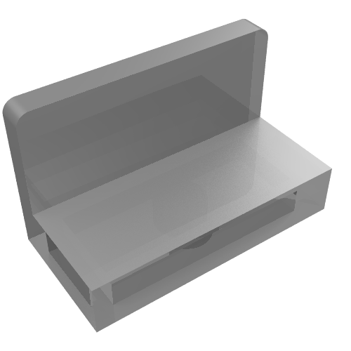 4865b - Panel 1 x 2 x 1 with Rounded Corners