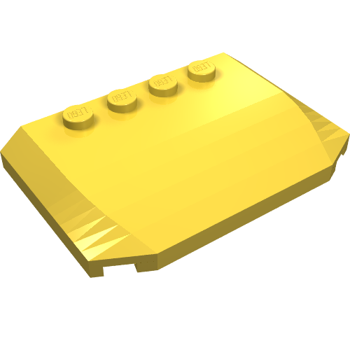 52031 - Wedge 4 x 6 x 2/3 Triple Curved