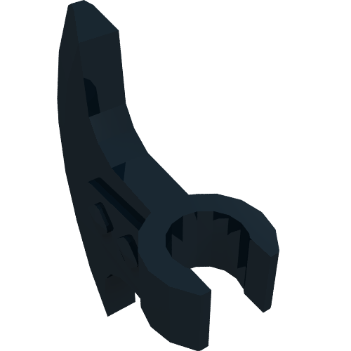 53454 - Minifigure, Weapon Axe Head with Clip