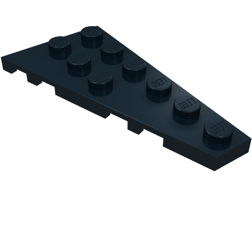 54383 - Wedge, Plate 6 x 3 Right