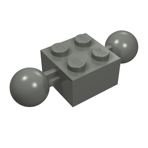 57908 - Technic, Brick Modified 2 x 2 with 2 Ball Joints