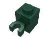 60475 - Brick, Modified 1 x 1 with U Clip (Vertical Grip) - Solid Stud