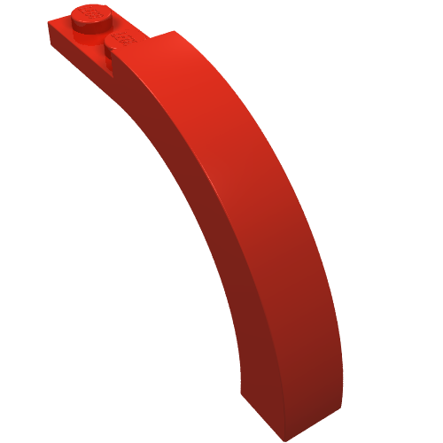 6060 - Arch 1 x 6 x 3 1/3 Curved Top