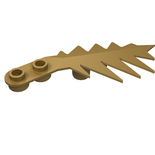 6148 - Plant, Tree Palm Leaf Small 8 x 3