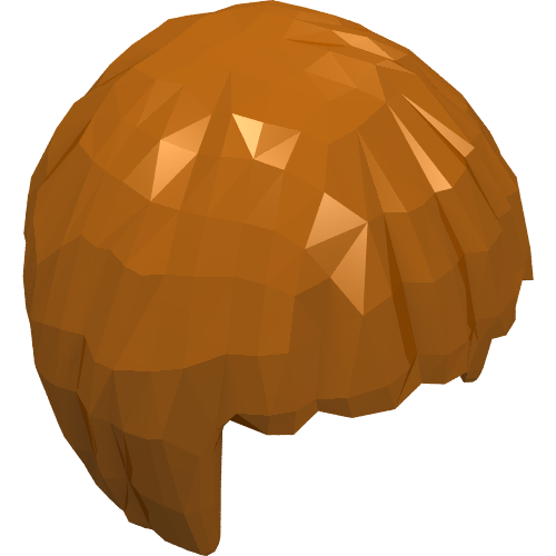 62711 - Minifigure, Hair Short, Bob Cut