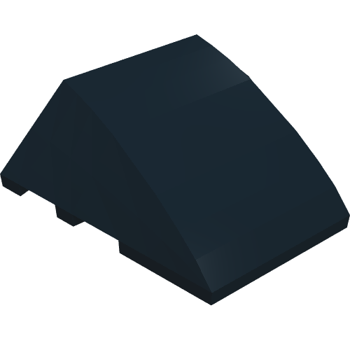 64225 - Wedge 4 x 3 Triple Curved No Studs