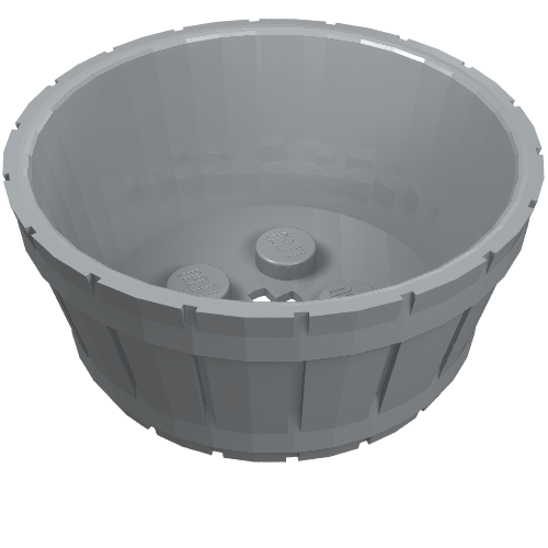 64951 - Container, Barrel Half Large with Axle Hole