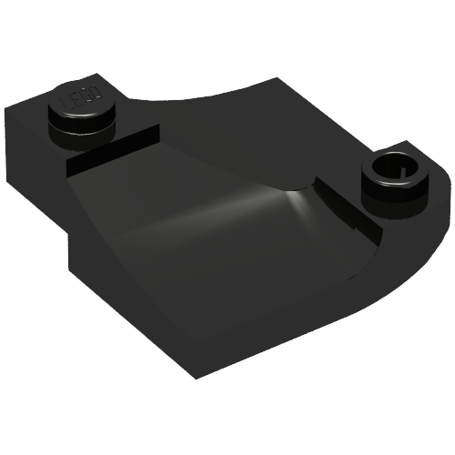73682 - Arch 3 x 3 Inverted Corner with Raised Hollow Stud