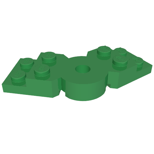 79846 - Plate, Modified 2 x 6 x 2/3 Bent