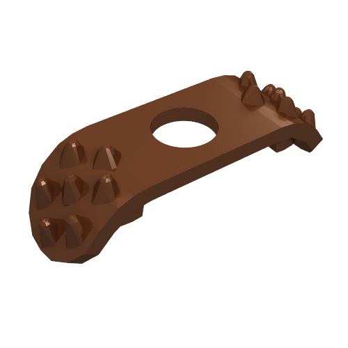 88295 - Minifigure Armor Shoulder Pads with Spikes on Top