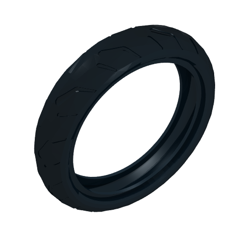 88516 - Tire 94.2mm D. x 22mm Motorcycle Racing Tread