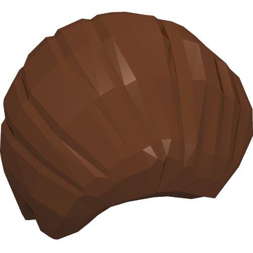 92081 - Minifigure, Hair Combed Front to Rear