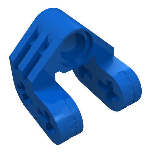 92907 - Technic, Axle and Pin Connector Perpendicular Split