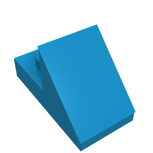 92946 - Slope 45 2 x 1 with 2/3 Cutout