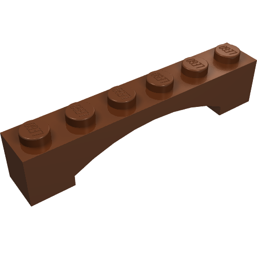 92950 - Arch 1 x 6 Raised Arch