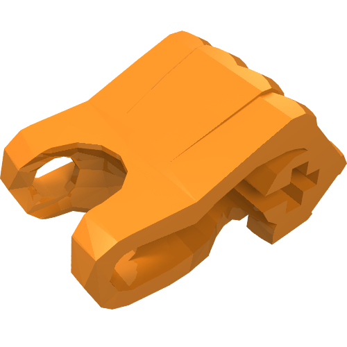 93575 - Hero Factory Fist with Axle Hole - 4 Fingers