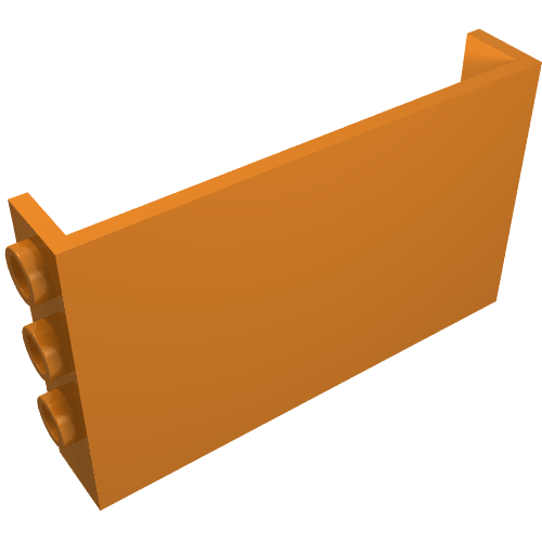 98280 - Panel 1 x 6 x 3 with Studs on Sides